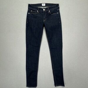 Hudson Skinny Jeans Dark Wash Stretch Denim Made in USA Womens 25